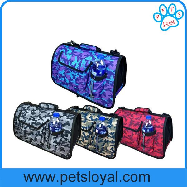 Factory Pet Supply Product Oxford PU Large Travel Pet Dog Cat Carrier Bag