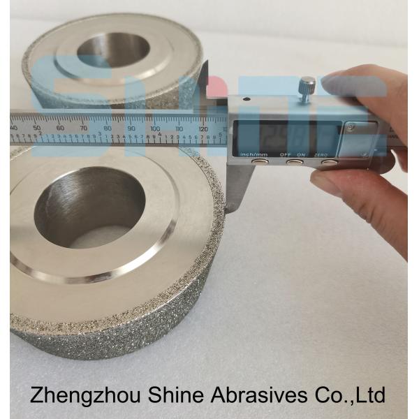 Diamond Dressing And Grinding Wheels plaqué adapté aux besoins du client 130mm 1V1