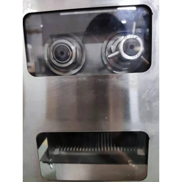 Реклама 155*95mm 800kg/h 380V автомата для резки свежего мяса ресторана