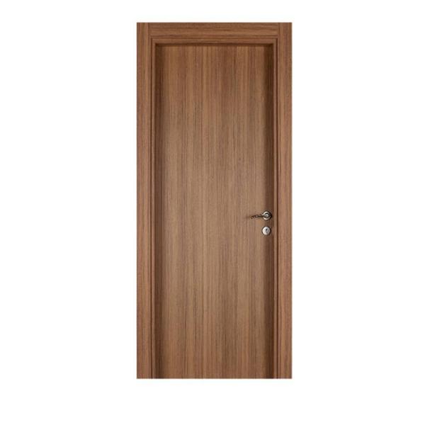 Sound Proof Solid Wood Doors Inswing / Outswing Opening Long Service Life