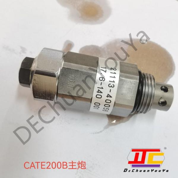 EC210B EC240B EC290B Excavator Relief Valve , Main Relief Valve  Digger Parts