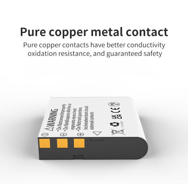 NP40 1500mAh Lithium Ion Battery Semi Solid State And LiNiMnCoO2 Cathode For Digital Cameras