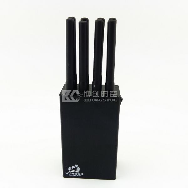 8 channel handheld GPS signal jammer GSM 3G 4G WIFI GPS Jojack mobile phone signal jammer