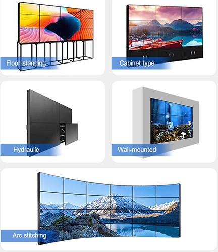 Parede video do LCD das lêndeas originais da polegada HD 500 do LG 49 com apoio hidráulico