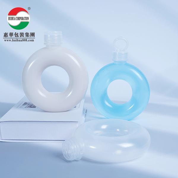 Bouteille en PP transparent de qualité alimentaire de 500 ml pour jus de fruits et boissons