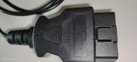 PE OBDII do PVC do ABS ao estábulo do poder 12W-24W do comprimento do cabo 100cm de USB