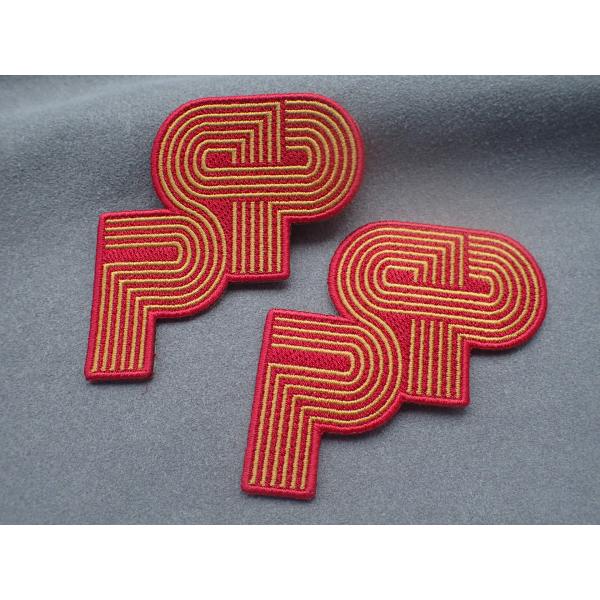 Chinese Style  Embroidery Thread Clothing Tags Labels