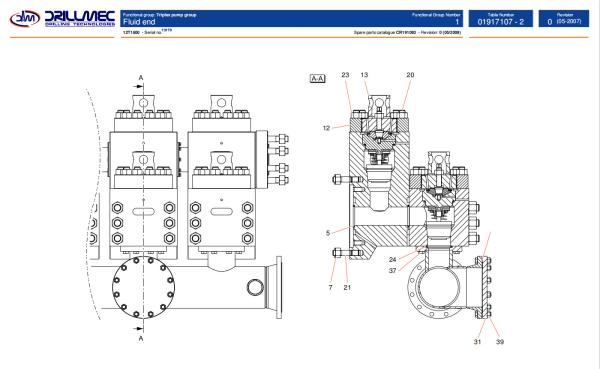 Drillmec 12T1600 mud pump Power end spares, Drillmec 9T-1000 MUD PUMP, 12T-1600 MUD PUMP, 7TS600 MUD PUMP