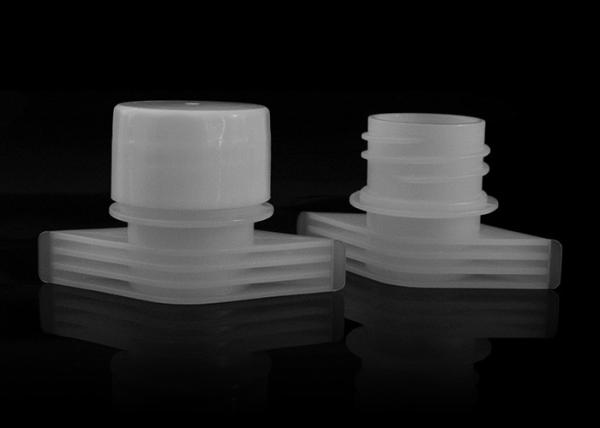 Customized Pour Dia 22mm Plastic Pour Spout Caps For Gel / Cream / Liquid Pouches