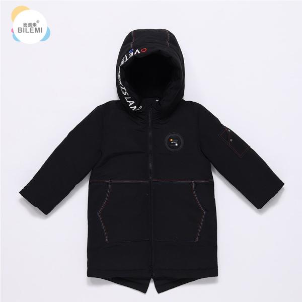 Cheap Boys Clothes Winter Keep Warm Coat Go Outdoors Windproof Padded Kids Winter Long Boys Hooded Down Jacket
