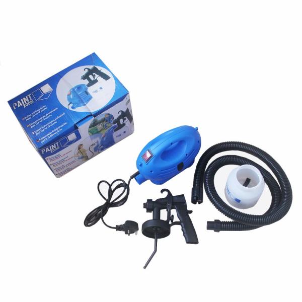 Portable Power Paint Zoom Spray Gun Electric Paiting Sprayer Black Color Aluminum Spray Gun