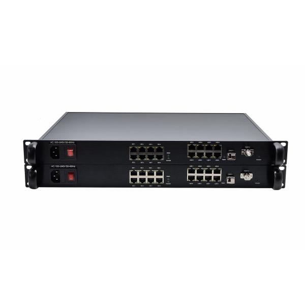 12G SDI Video Transmission with XLR Audio & Ethernet Over Single Fiber to Convert