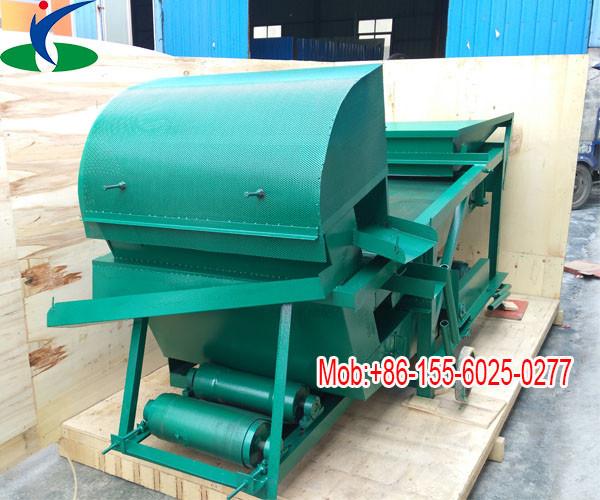 multifunctional airblowing system with triple screen sieving wheat seed cleaning equipment