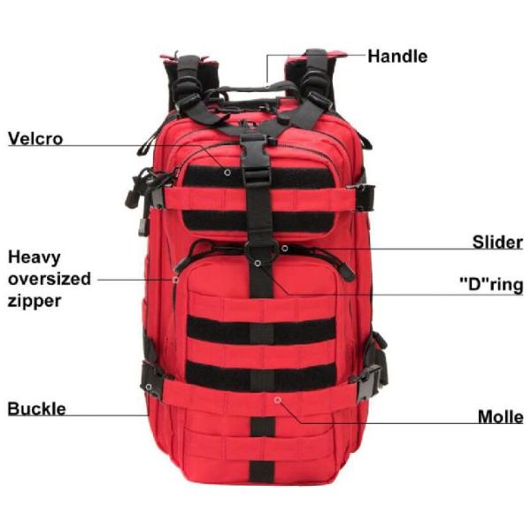 Военный тактический полиэстер рюкзака следа Usb располагаясь лагерем