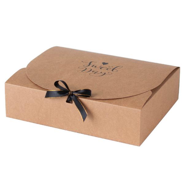 Caixas de presente de carimbo quentes de Logo Foldable Cardboard Paper Jewelry
