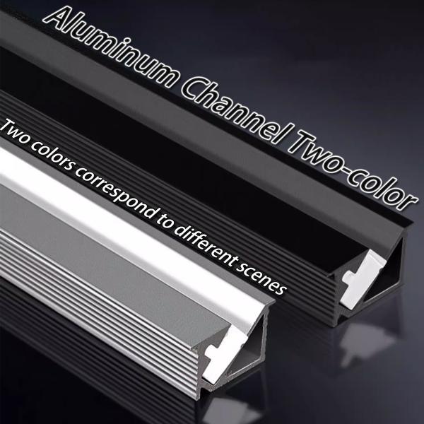 COB LED Light Strip with Dual-Color Temperature Adjustment Tri-Color Stepless Dimming and 24V Low-Voltage Power Supply