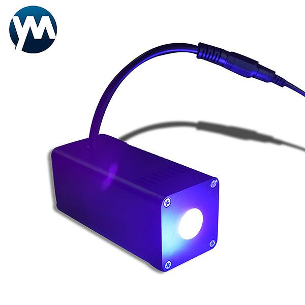 Lanterna elétrica UV portátil 395nm 20mmx20mm do diodo emissor de luz refrigerar de ar 72W 365nm