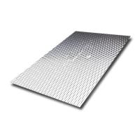 2B BA n° 4 Finition 2WL Texturation tôle de métal décoratif 304 316 tôle en acier inoxydable en relief