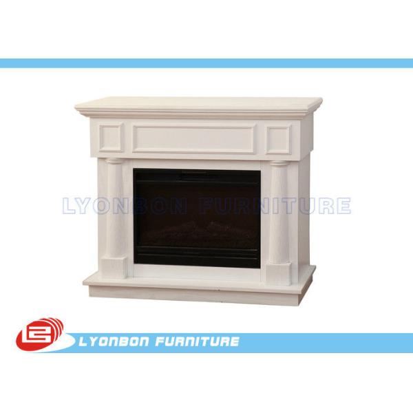 Прочные белые нутряные камины MDF декора комнаты 1125mm * 320mm * 930mm