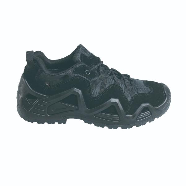 Shengjie OEM Black Hiking Mesh Lining Anti slip PUPU Sole LOGO Customized Army Shoes for High Durability