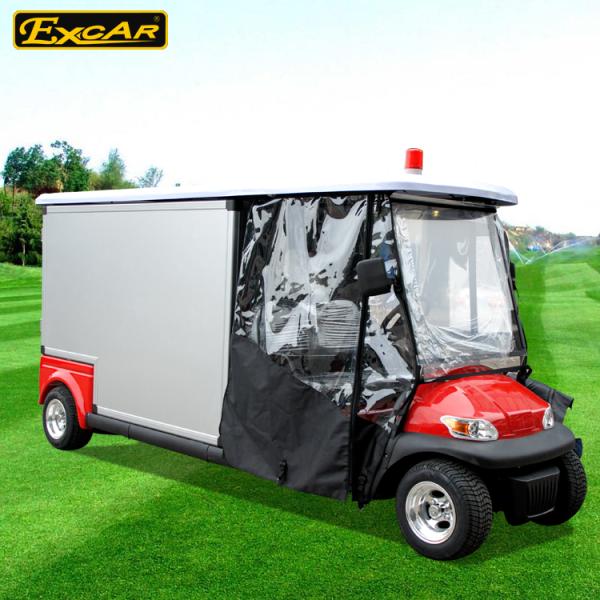 Тележки гольфа ЭСКАР А1Х2/ЭК аварийные с закрытым грузом кладут алюминиевое шасси в постель