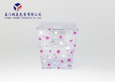 Offset Printing Trapezoid Shape Clear PVC Plastic Retail Packaging Boxes For Gifts