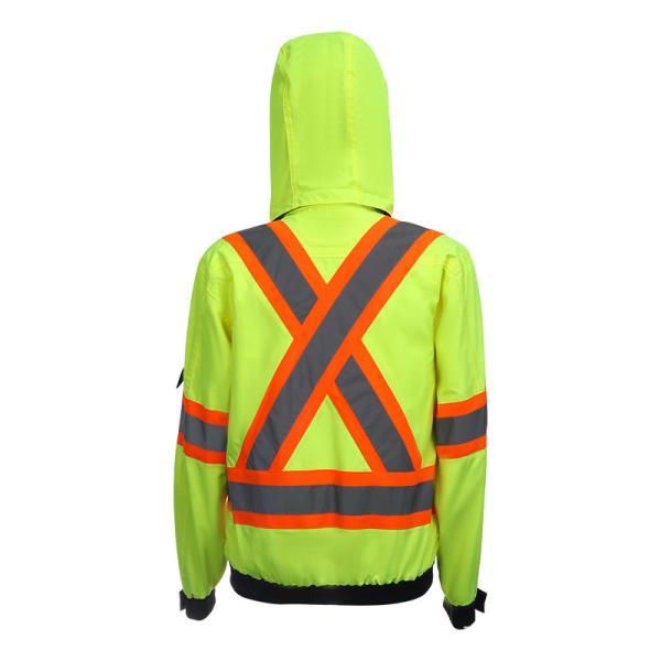 SGS Reflective Safety Jackets Windproof Hi Vis Waterproof Jacket