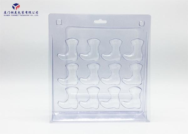 0.4MM Rigid PVC Custom Clear Plastic Box Plastic Blister Pack Christamas Gifts