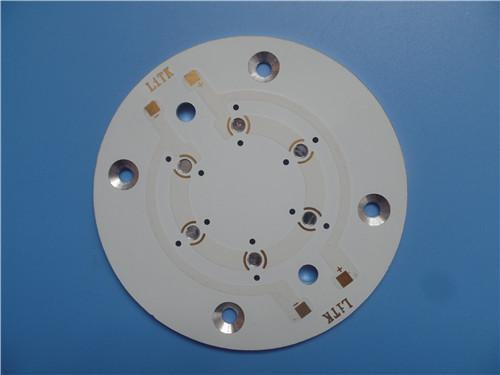 Aluminum PCB 1oz With Countersunk Holes