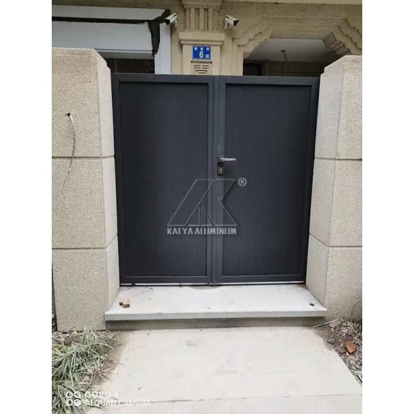 Decorative Courtyard Entrance Aluminum Door Profile For Garden