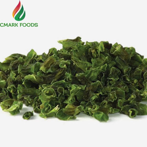 Os vegetais secados do ar do produto comestível desidrataram feijões verdes do corte transversal 5*5mm GMO livre