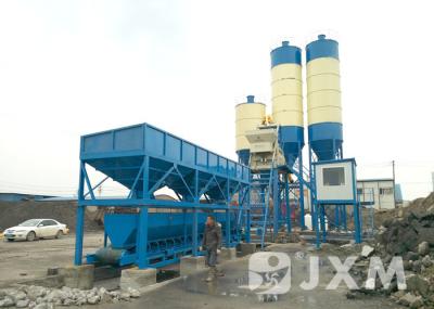 Meio na planta de tratamento por lotes concreta 75m3 do local/na planta de mistura elétrica cimento de H