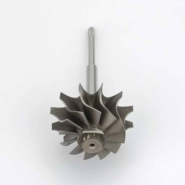 MS-TECH Turbo RHB5 Turbine Wheel Shaft 860025 91153668 Fit Turbos Ind 52.5mm Exd 40mm Blades12
