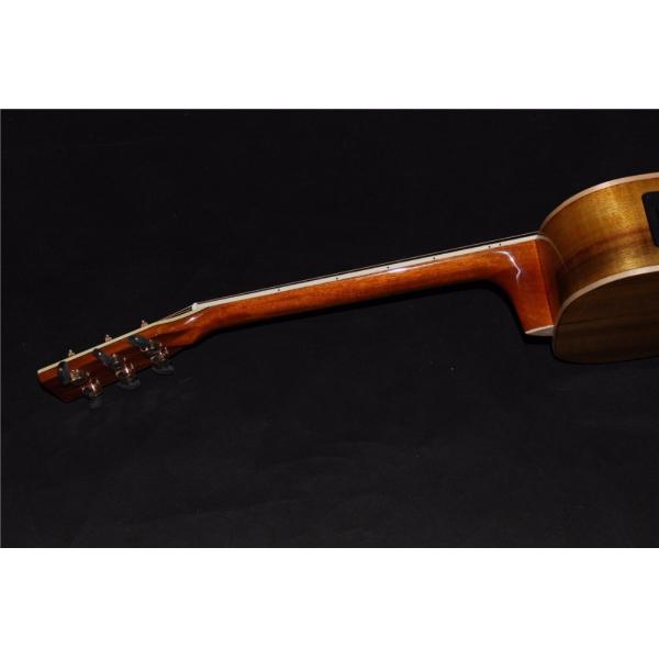AAAAA all solid OO body guitar custom Solid OO acoustic guitar 14 frets acoustic electric guitar