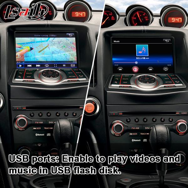 Интерфейс CarPlay андроида автоматический для камер зада наличия Infiniti QX следопыта Nissan 370Z