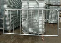 De H0.9m do metal os pés lisos de mergulho quente das barreiras pedestres galvanizaram a cerca pedestre