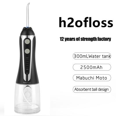 Água ultrassônica portátil recarregável sem corda Flosser