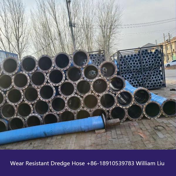 La taille du tuyau de drague est de caoutchouc anti-corrosion de 1,7 à 10 mètres, personnalisable