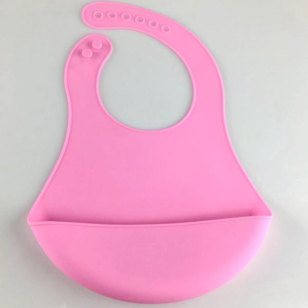 Orient Tading Wholesale Hot selling 2018 Amazon Wholesale Waterproof Silicone Babies Bib Drool Bib
