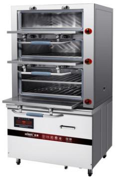 Energy Saving Induction Steamer Cooker , Electric Seafood Steamer 1000*800*1850mm