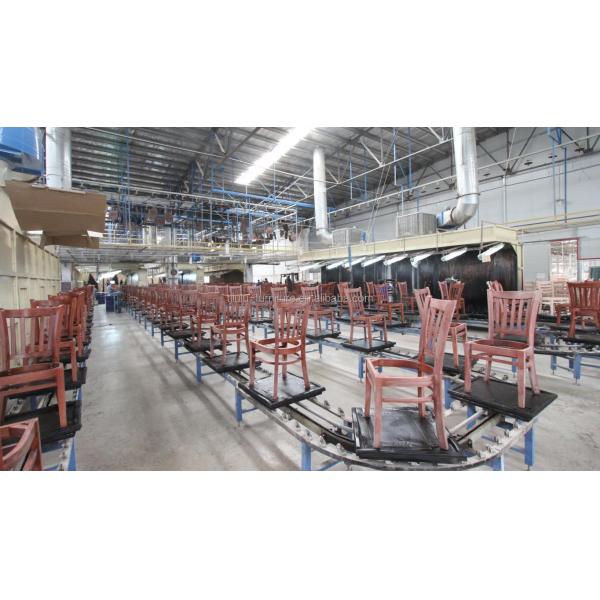 Home Furniture General Solid Wood Ladder Back Restaurant Chair Durable Cafe Chair for Canteen Dining