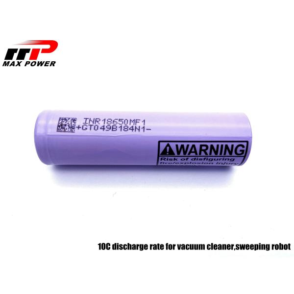Литий-ионный аккумулятор высокого стока батареи электротранспорта света пылесоса LG INR18650MF1 2150mAh перезаряжаемые