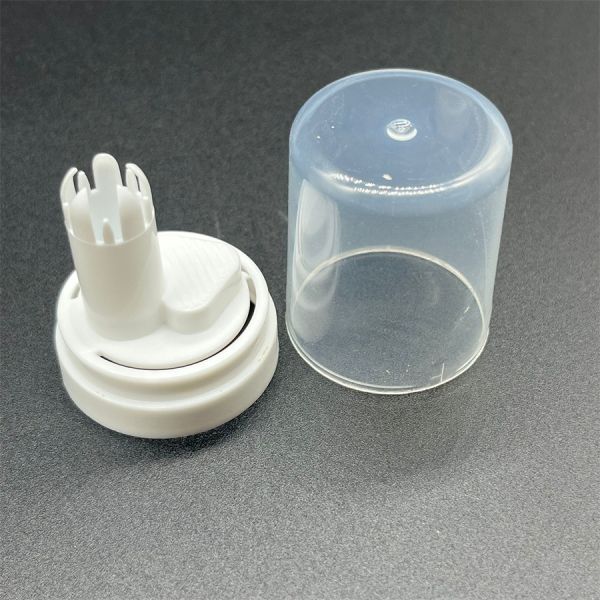 Industrial-Grade Rebuildable Hair Mousse Dispensing Nozzle for Salon Dispensing Systems with Serviceable Long-Life Components