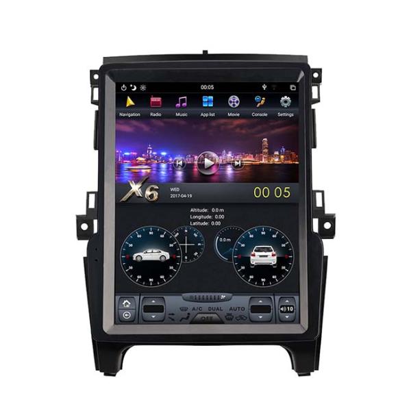 Автомобиль Navi 128GB Din главного блока андроида ренджера Bluetooth PX6 Форда одиночный