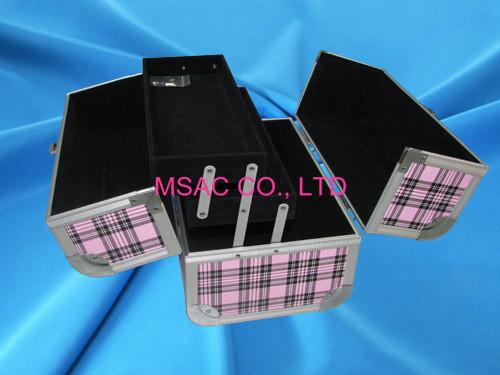 Caixas cosméticas cosméticas de alumínio dos casos cosméticos/casos de cosmético Boxes/PVC