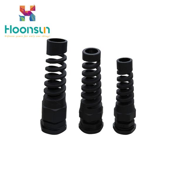 Nylon Strain Relief Spiral Metric Cable Gland Rubber Seal For M Thread