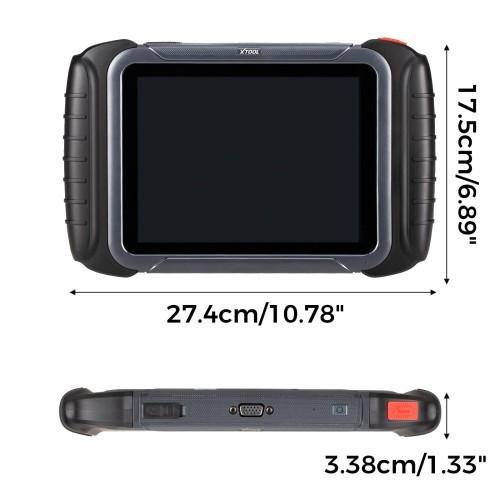 2025 XTOOL D8S Diagnostic Scan Tool Support CAN FD & DoIP, ECU Coding, Topology, Key Programming