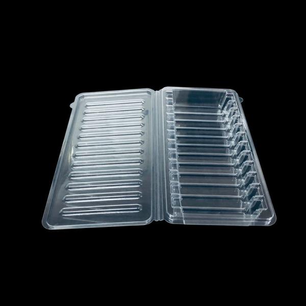 12-Cell PET Clamshell Packaging for Diagnostic Test Strips
