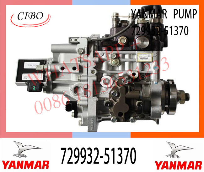 729932-51370 насос 729932-51360 системы подачи топлива двигателя 4TNV94 YANMAR дизельный