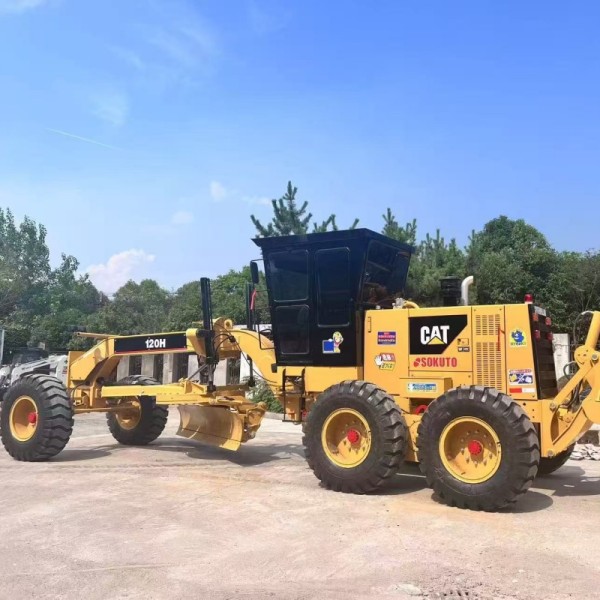 Cat 120g Used  Machine Motor Grader Engineering Construction Equipment